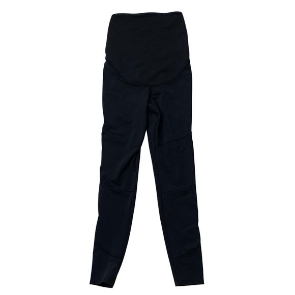 Asos Womens Sz 4 Maternity 4505 Black Leggings Workout Pants Compression - Picture 1 of 6